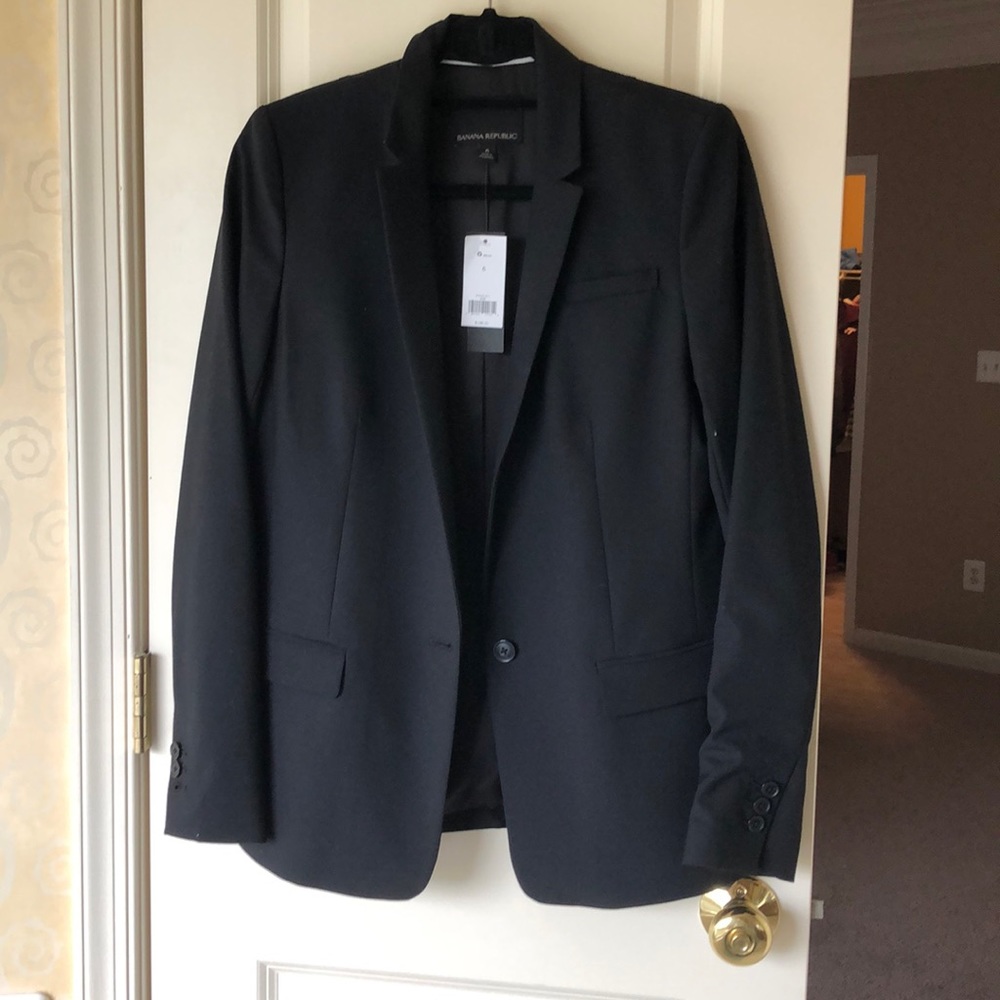 Banana republic black blazer